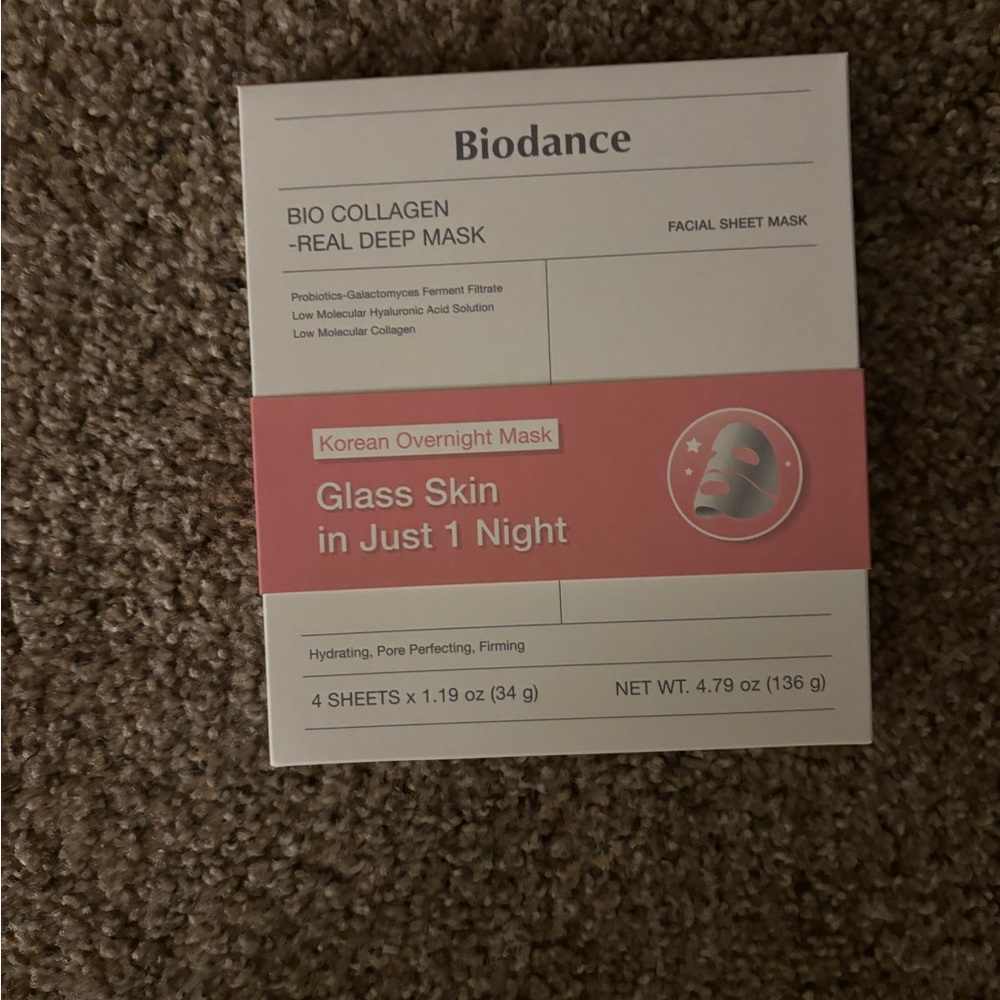 Biodance collagen face masks